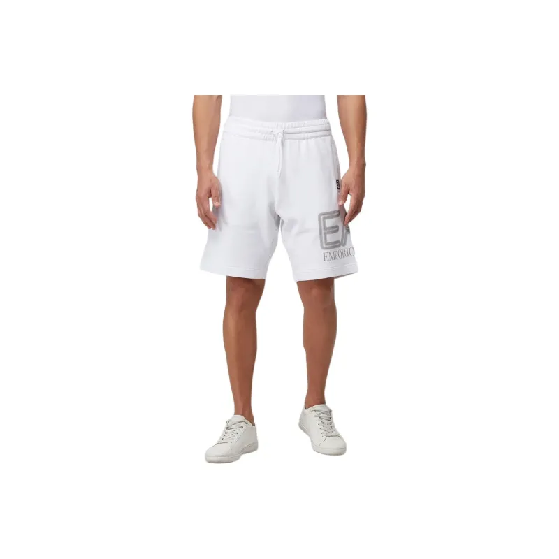 EMPORIO ARMANI EA7 Casual Shorts Men's White-0