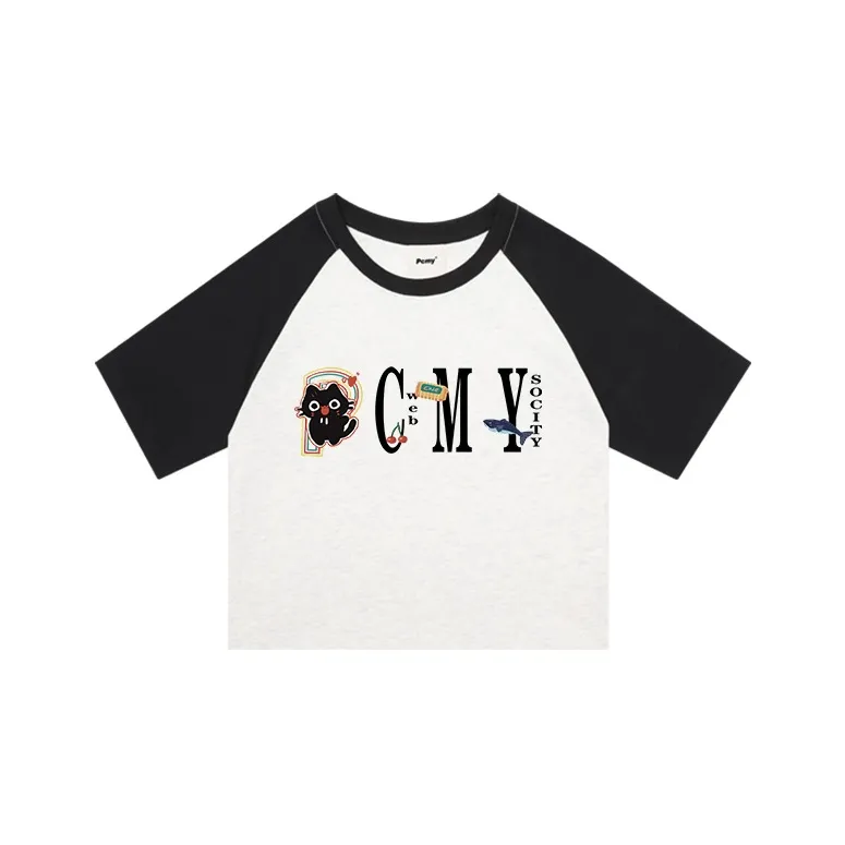 PCMY Raglan Sleeve T Shirt Women's-0