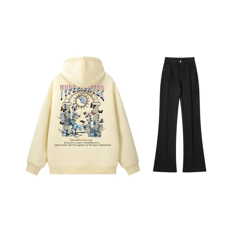 TYPERIGHTER Sweatshirt Set Unisex-9