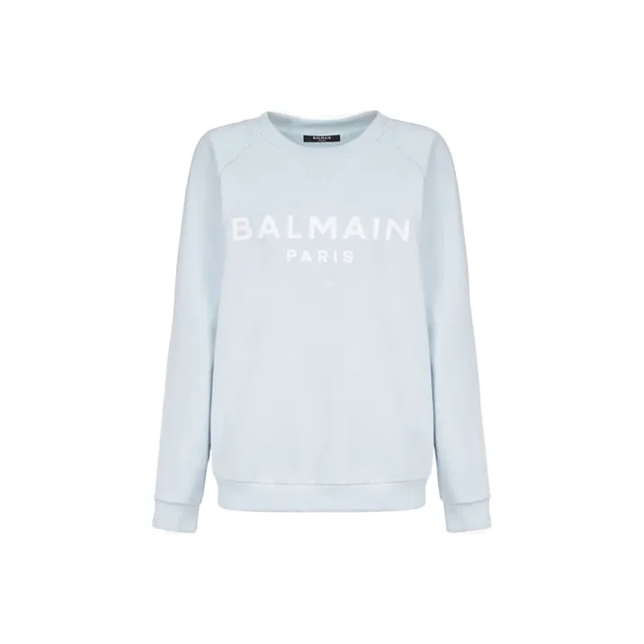 BALMAIN Sweatshirts Women's Blue-0