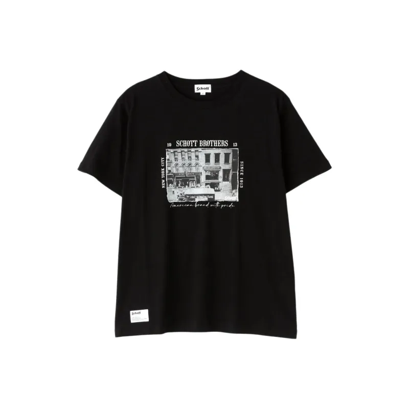 Schott N.Y.C. T Shirts Women's-0