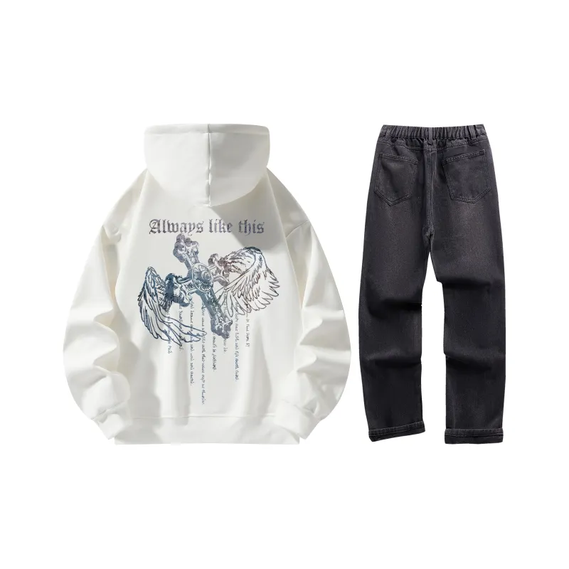 LEVEL Sweatshirt Sets Unisex-2