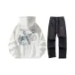 White+Black Pants