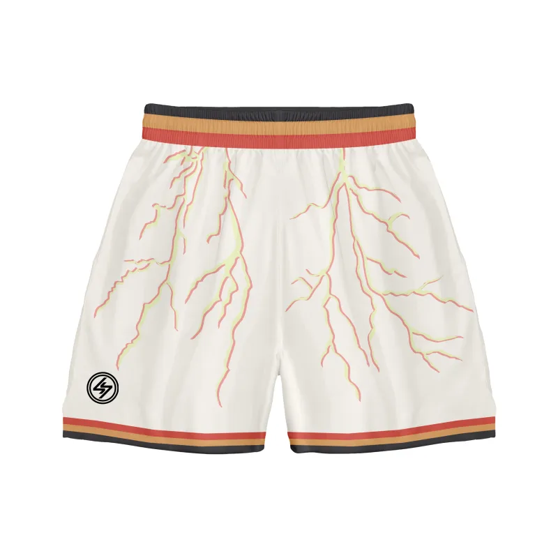 TIP OFF Casual Shorts Unisex Beige-0