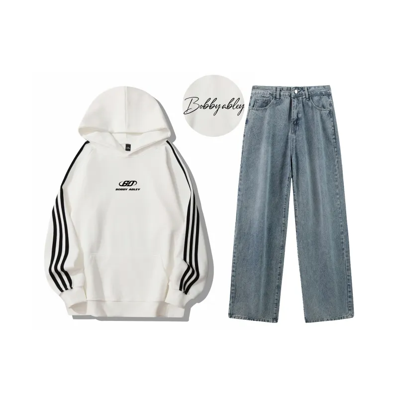 BOBBY ABLEY Sweatshirt Set Unisex Black-106