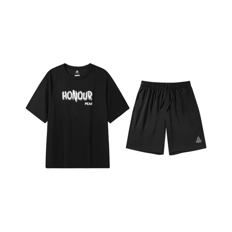 PEAK Casual Sportswear Unisex Black-0