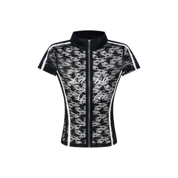 YINLEI T Shirts Women's Black