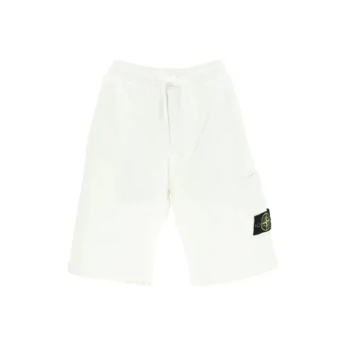 STONE ISLAND Logo Patch Drawstring red