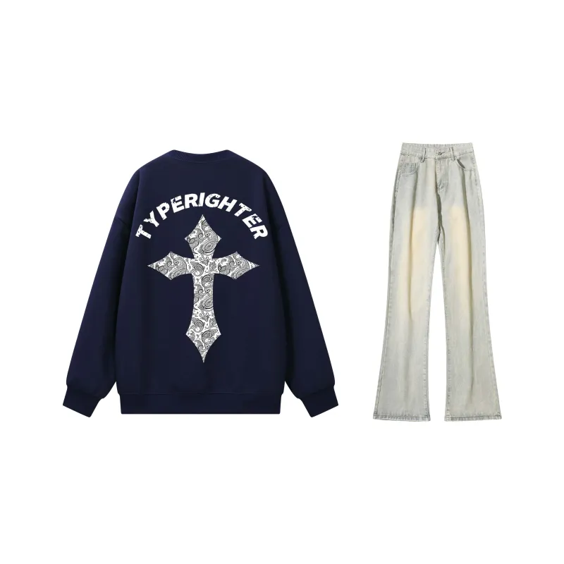 TYPERIGHTER Sweatshirt Set Unisex-7