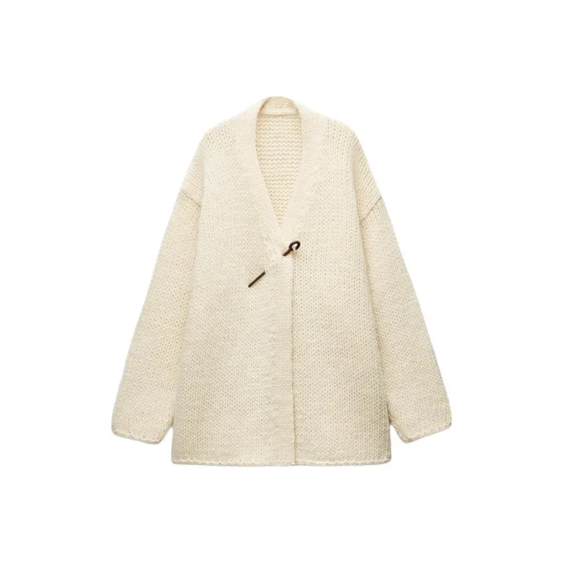 ZARA Sweater Women's Natural Color-0