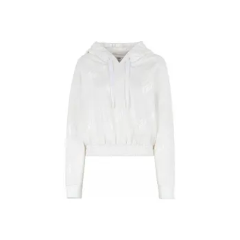 FENDI Logo Print Drawstring Hoodie