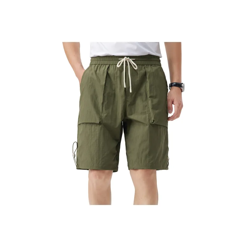 Red bean Casual Shorts Men-5
