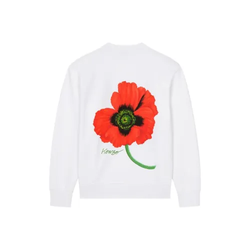 KENZO Poppy Crewneck 'White'