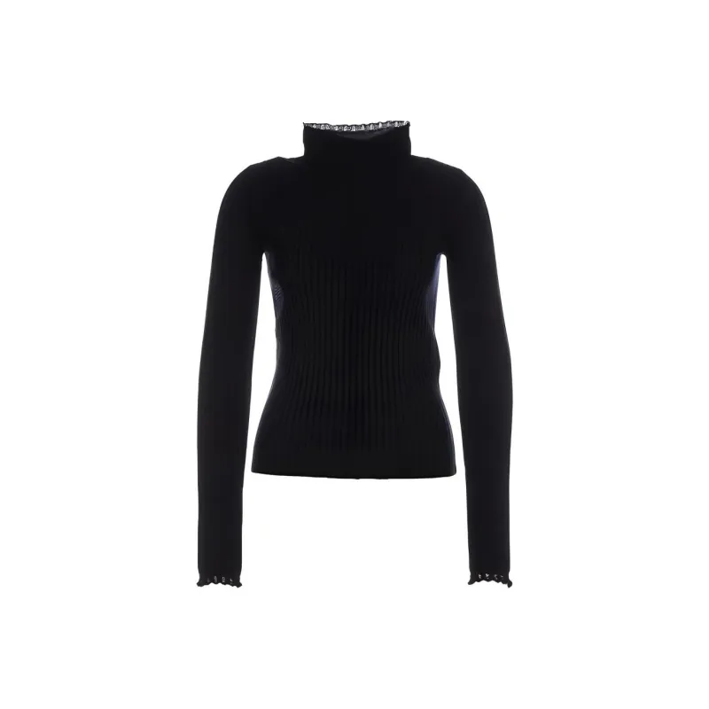 Chloé High Neck Knitted Jumper-0