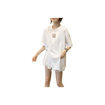 Tonlion T Shirt Women's Bleached
