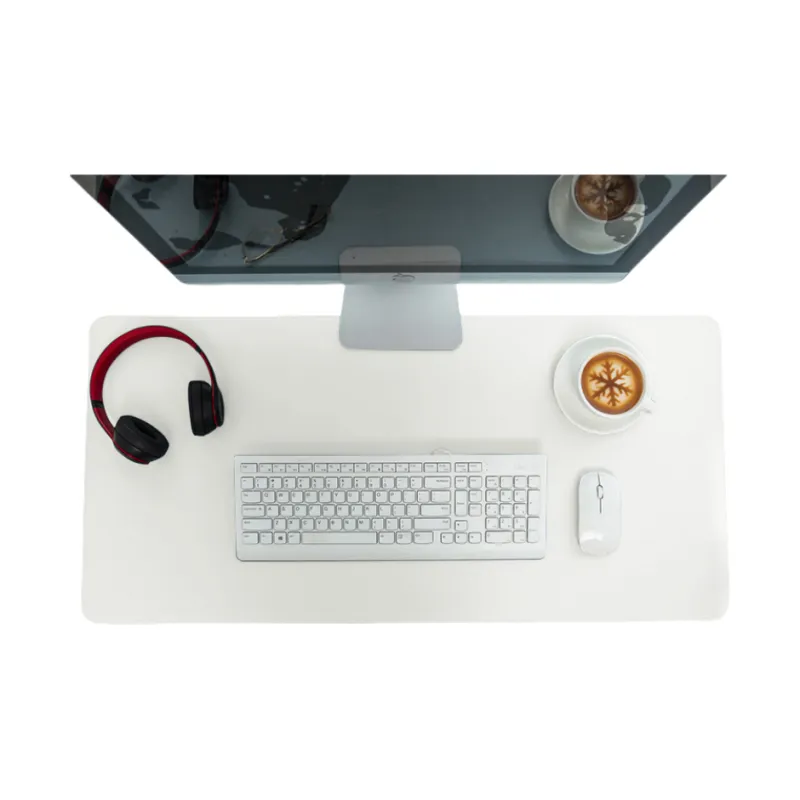 Spinning Autumn Pie Desk Extra Large Leather Cushion Waterproof No Wash Coffee Table Mat For Kids' Study-0