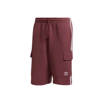 Adidas Originals Casual Shorts Men's Deep Red/White