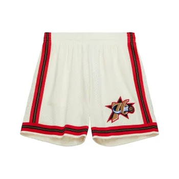 NBA x Mitchell & Ness Philadelphia 76ers Basketball Shorts Men's White