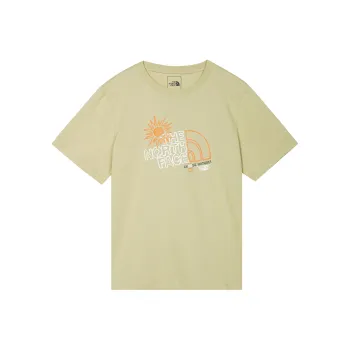 THE NORTH FACE T Shirt Women's Khaki