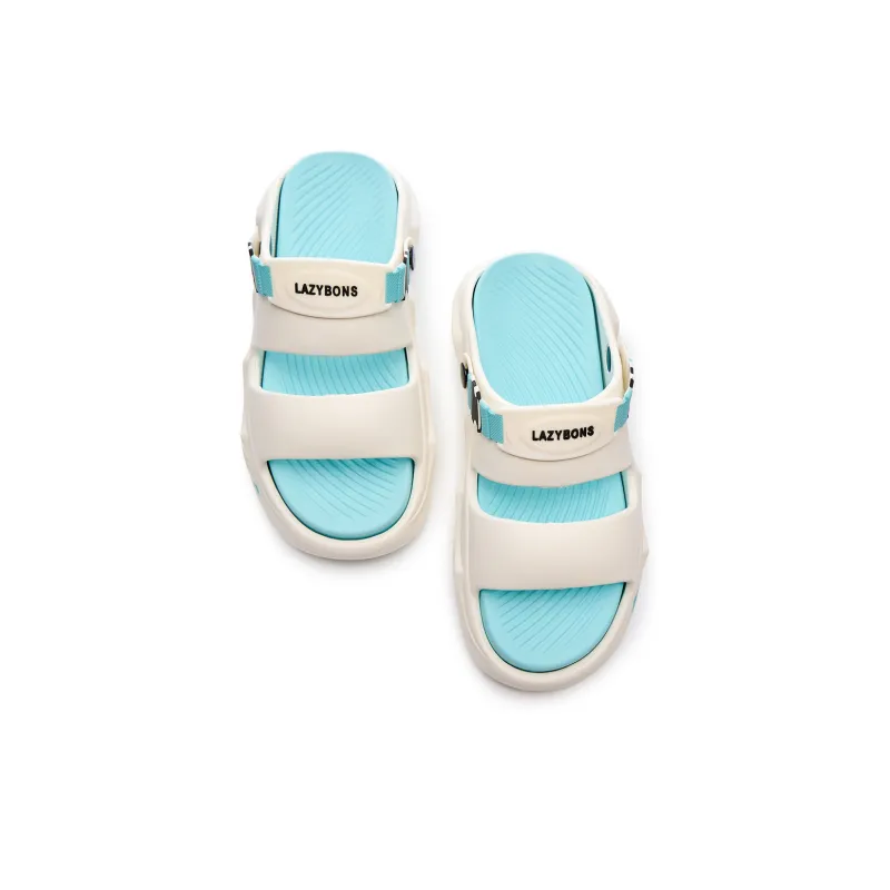 LAZY BONS Beach Sandals Men Black/Blue-11