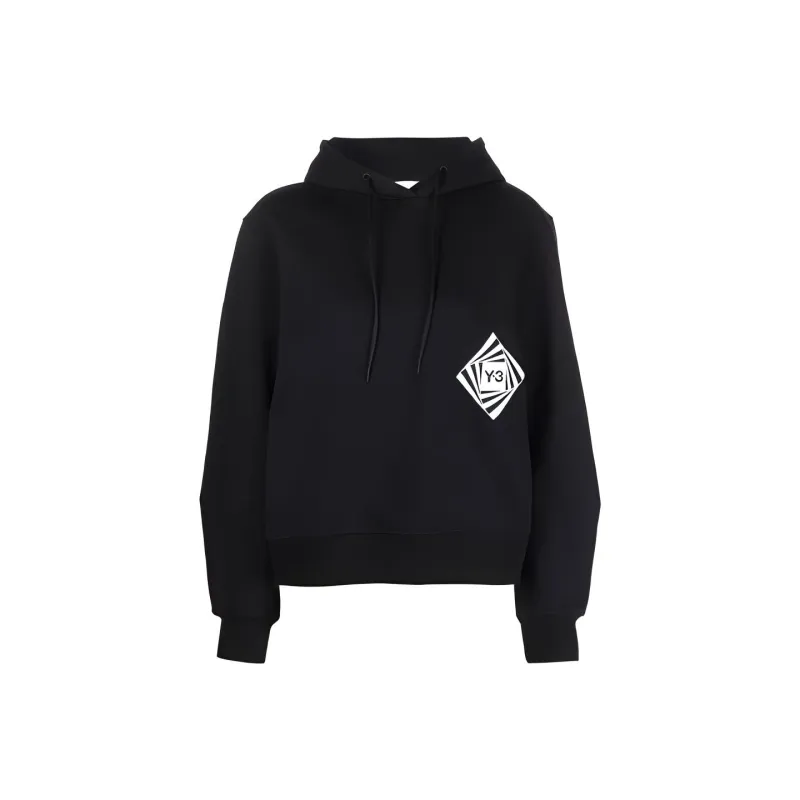 Y 3 Sweatshirts Women's Black-0
