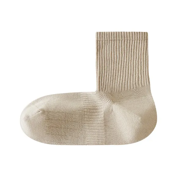 H YXIANG Mid Calf Socks Men's 5 Pack-17