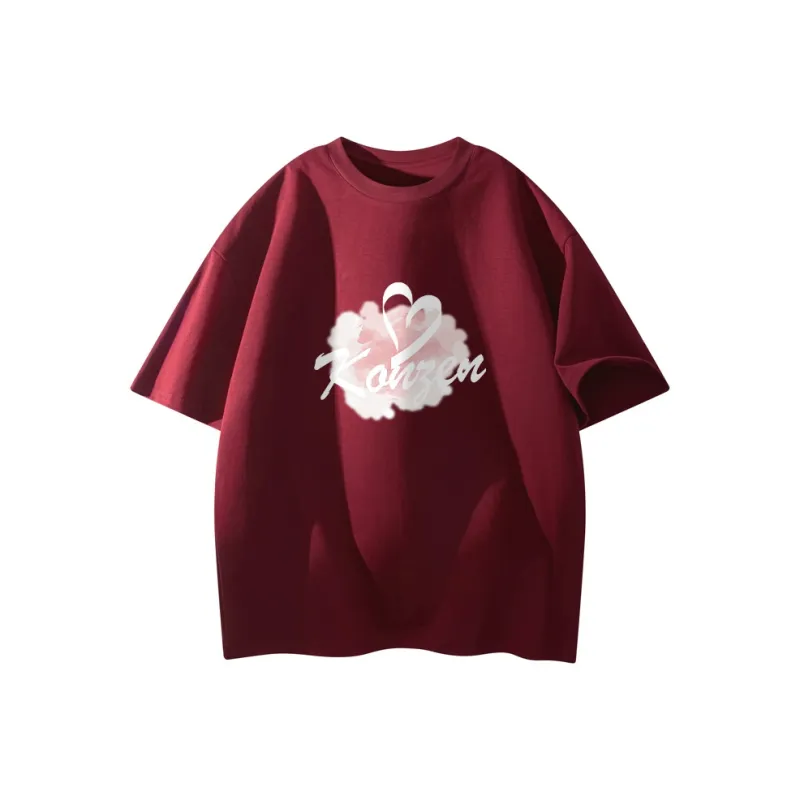 Caramella Drop Shoulder Sleeve T Shirt Unisex-11