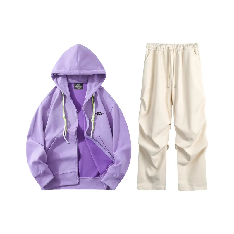 MEIPIN TANG Sweatshirt Set Unisex-18