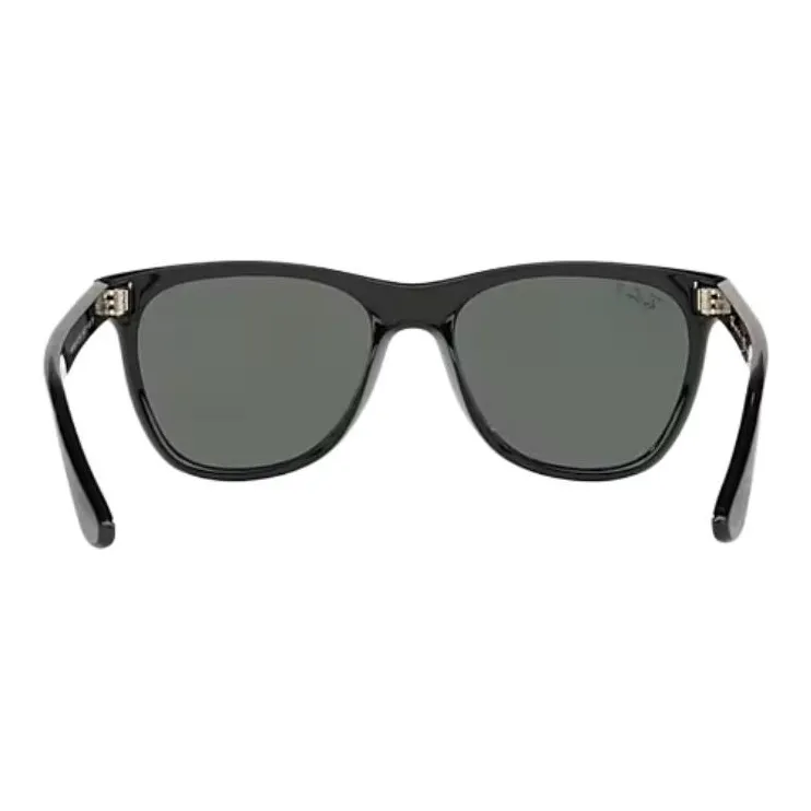 RayBan Nylon Oval Sunglasses Unisex Black-3