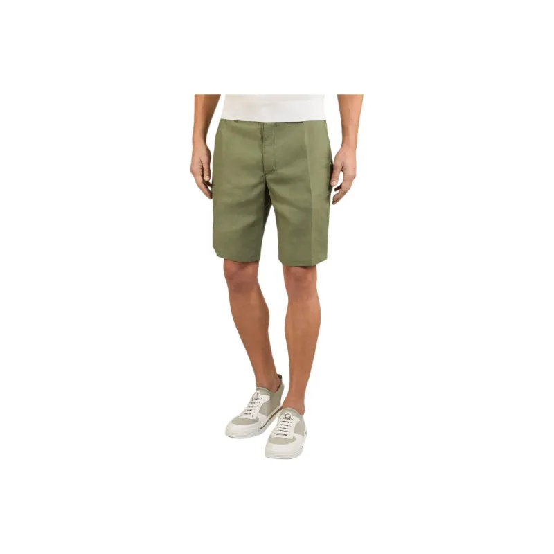 STEFANO RICCI Casual Shorts Men's Green-0