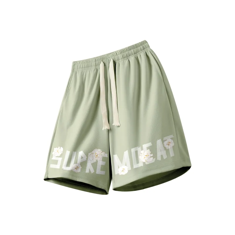 Supremo Cat Casual Shorts Unisex-4