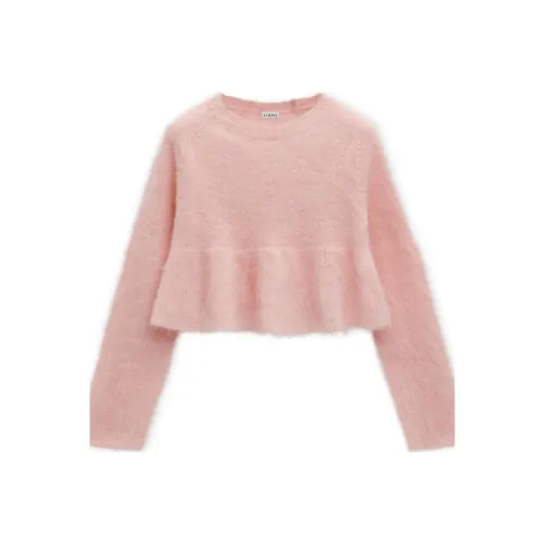 LOEWE Peplum Silhouette Knitted Sweater