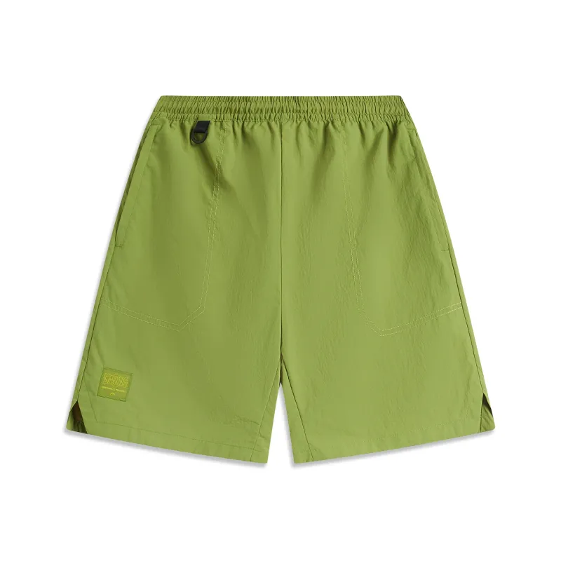 LiNing Sports Life Collection Casual Shorts Men's Locust Green-0