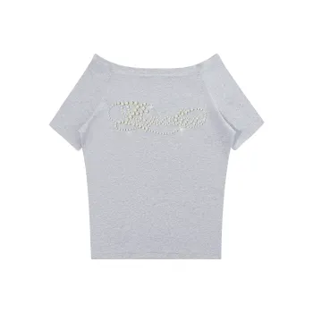 BIPOLAR Drop Shoulder Sleeve T Shirt Women's