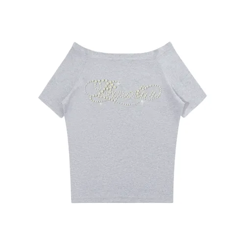 BIPOLAR Drop Shoulder Sleeve T Shirt Women's