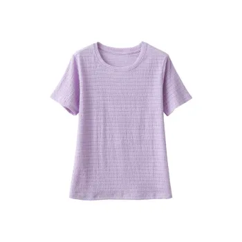 Huagaa T Shirts Women's Purple