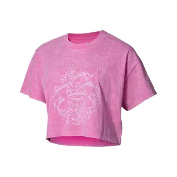 Under Armour Dusk To Dawn Drop Shoulder Sleeve T Shirt Women's Pink