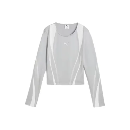 PUMA DARE TODRYCELL SS25 T Shirt Women's Light Gray