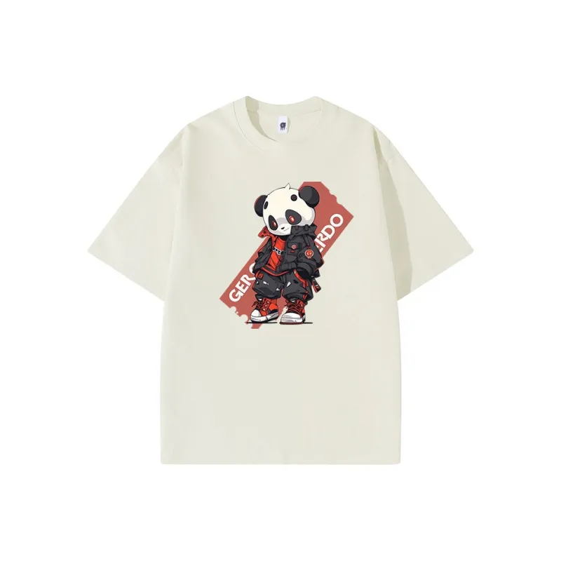 PANDA BASE T Shirts Women's-14