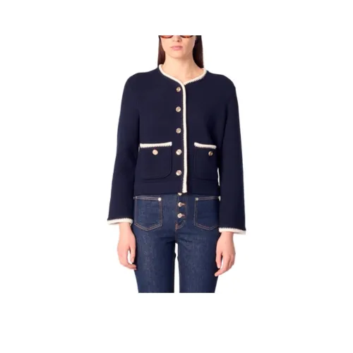 Maje Contrast trim Cardigan