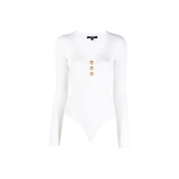 BALMAIN Bodysuits Women's White