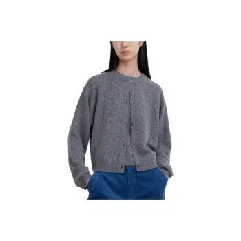 UNIQLO X Clare Waight Keller Co-branded Collection Sweaters Women's Lead Gray