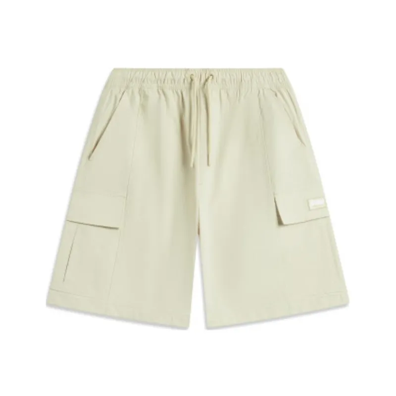 LiNing Sports Fashion Collection Casual Shorts Men's Foam Khaki-0