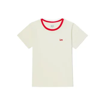 Lee T-Shirts Women's Ecru