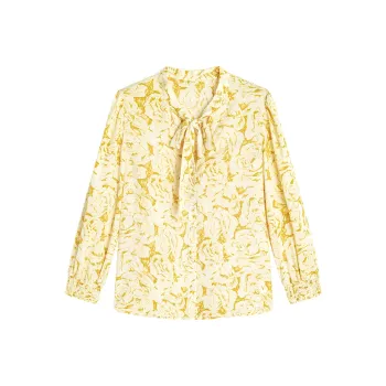 Famanxuan Shirt Women's Bern Morning Light Yellow