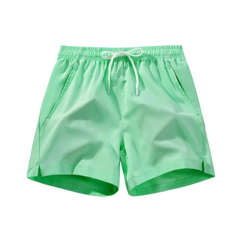 MIIRACER Casual Shorts Unisex Lime Gray-6