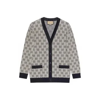 GUCCI Gg Intarsia knit Cardigan