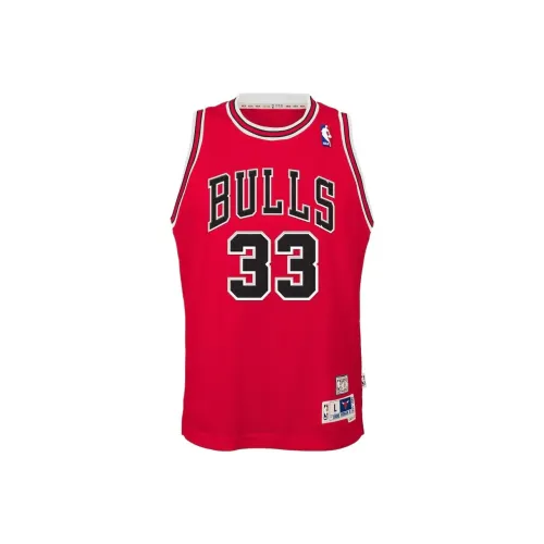 NBA Chicago Bulls Scottie Pippen Basketball Jerseys Unisex Red