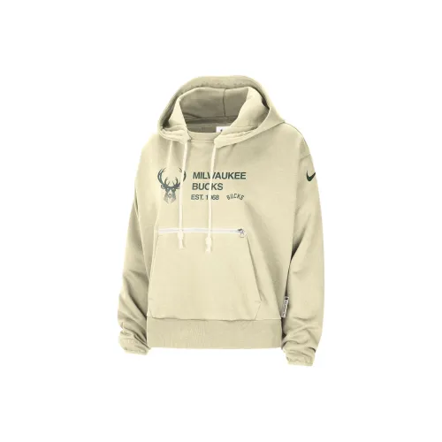 Nike Milwaukee Bucks Standard Issue Women's Nike Dri FIT Nba Pullover Hoodie