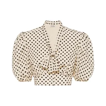 MIU MIU SS22 Shirt Women's Ivory
